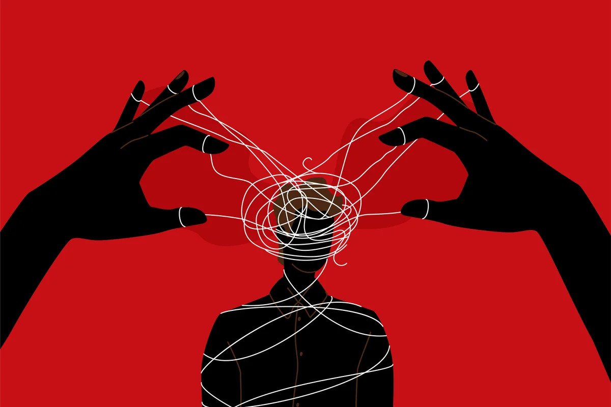 An image showing a hand sweeping away misinformation about dieting, symbolizing myth debunking.